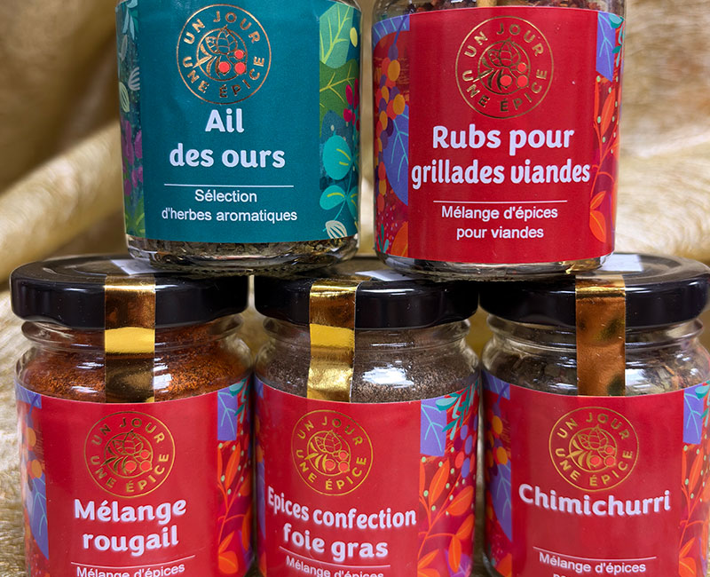 Vente d'épices à Saint Germain sur Morin en Seine et Marne 77