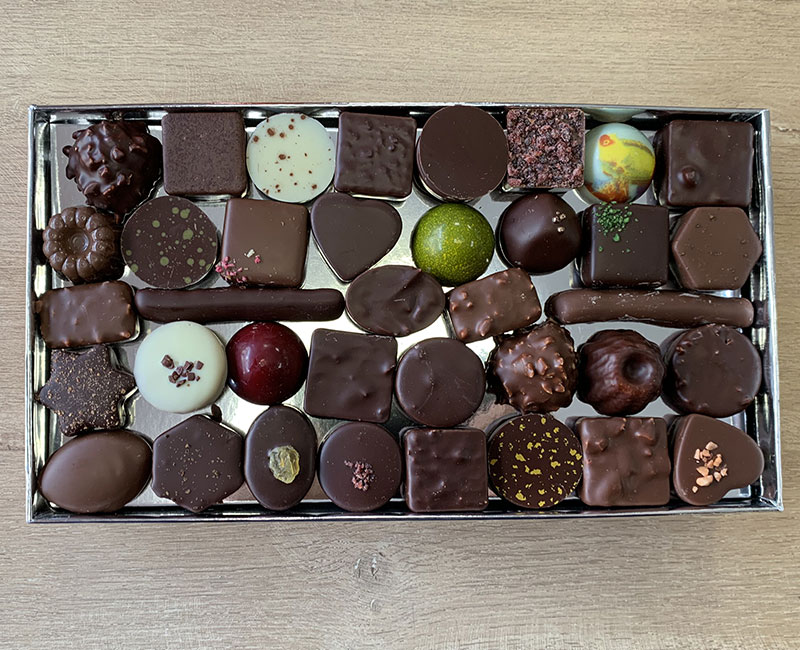 boite de chocolats de 700 grammes